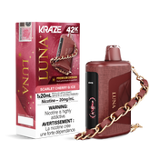 Kraze Luna 42K Scarlet Cherry G Ice Disposable Vape